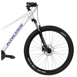 Kross Lea 4.0 koła 27,5 2024 perłowy / fioletowy / połysk