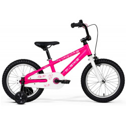 Rower dziecięcy Mbike QKI koła 16 różowy