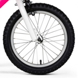 Rower dziecięcy Mbike QKI koła 16 różowy