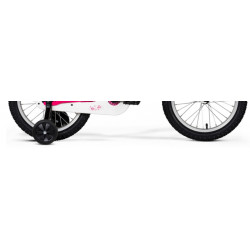 Rower dziecięcy Mbike QKI koła 16 różowy