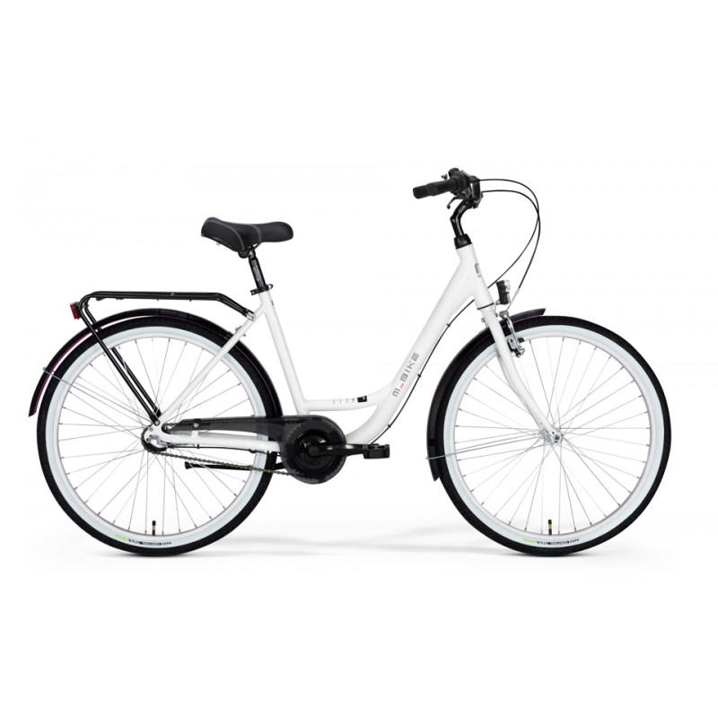 Rower miejski M-bike cityline 326 biały