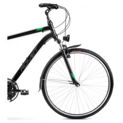 Romet Wagant 1 czarno zielony 2023