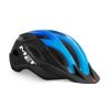 Met kask crossover czarno-niebieski