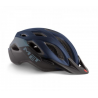 Met kask crossover granatowo-czarny