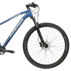 Kross Level 5.0 FSA GL niebieski / srebrny połysk 2024