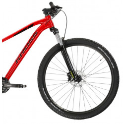 Kross Level 1.0 SM czerwony czarny mat