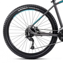 Romet Rambler R7.4 grafitowy / srebrny / turkusowy 2024