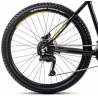 Romet Rambler R7.2  Shimano Cues czarno szaro żółty 2024