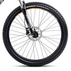 Romet Rambler R7.2  Shimano Cues czarno szaro żółty 2024