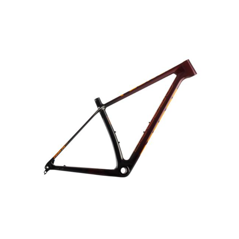 Accent rama MTB 29 Peak Carbon Boost cherry orange, boost 148x12mm