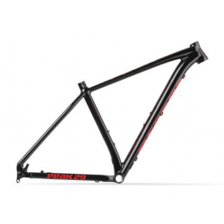 Accent rama MTB 29 Peak Boost czarno-czerwona, boost 148x12mm