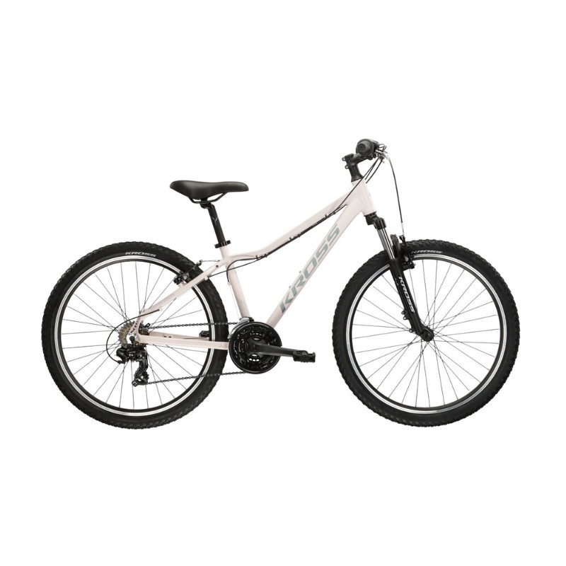 Kross Lea 1.0 różowy szary mat 2024