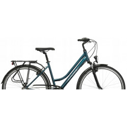 Kross Explorer 2.0 damski turkusowy srebrny połyk