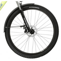 Kross Hexagon 2.0 EQ koła 27,5 limonkowy / niebieski połysk 2024