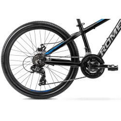 Romet Rambler Dirt 24 czarny niebieski 2024
