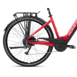 Romet e-gazela 1.0 504wh bordowy 2024