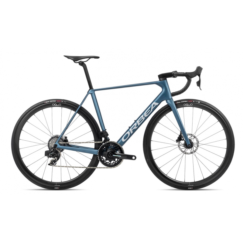 Orbea Orca M21eTEAM PWR Slate Blue-Halo Silver 2024