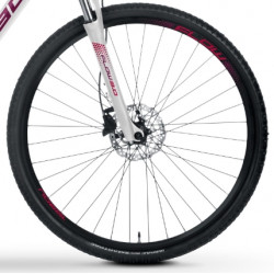 Rower crossowy TABOU 28 FLOW 3.0 W white / raspberry