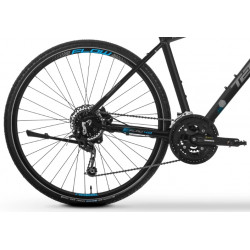 Rower crossowy TABOU 28 Flow 4.0 męski czarny / niebieski
