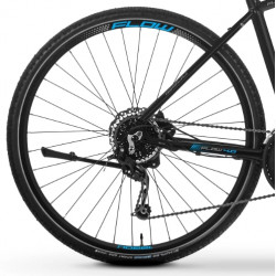 Rower crossowy TABOU 28 Flow 4.0 męski czarny / niebieski