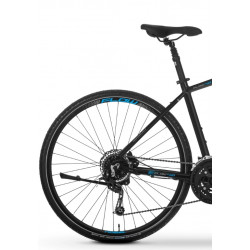 Rower crossowy TABOU 28 Flow 4.0 męski czarny / niebieski