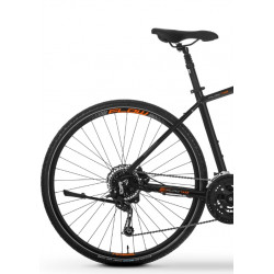 Rower crossowy Tabou 28 Flow 4.0 czarny / pomarańczowy