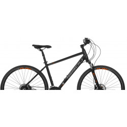 Rower crossowy Tabou 28 Flow 4.0 czarny / pomarańczowy