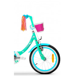 Rower dziecięcy Tabou Mini koła 14" miętowy / niebieski 2024