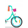 Rower dziecięcy Tabou Mini koła 14" miętowy / niebieski 2024