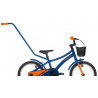 Rower dziecięcy TABOU ROCKET LITE koła 18" niebieski / pomarańczowy 2024