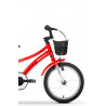 Rower dziecięcy TABOU ROCKET LITE koła 18" czerwony / biały 2024