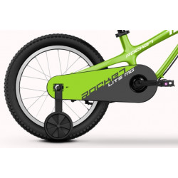 Rower dziecięcy TABOU ROCKET LITE MG koła 16" limonkowy / biały 2024