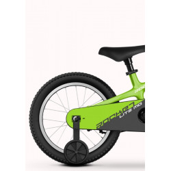 Rower dziecięcy TABOU ROCKET LITE MG koła 16" limonkowy / biały 2024