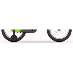 Rower dziecięcy TABOU ROCKET LITE MG koła 14" limonkowy / biały 2024