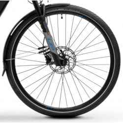 Rower elektryczny TABOU KINETIC UP 1.0 W damski czarny / niebieski 2024