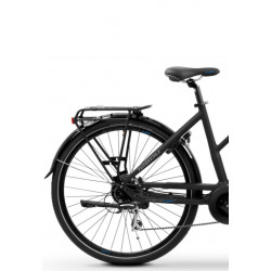 Rower elektryczny TABOU KINETIC UP 1.0 W damski czarny / niebieski 2024