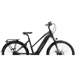 Rower elektryczny TABOU KINETIC UP 1.0 W damski czarny / niebieski 2024