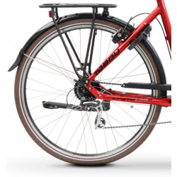 Rower elektryczny TABOU KINETIC MONO UP 1.0 W damski czerwony / czarny