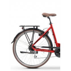 Rower elektryczny TABOU KINETIC MONO UP 1.0 W damski czerwony / czarny