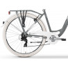 Rower miejski TABOU KAYLA szary / biały 2024