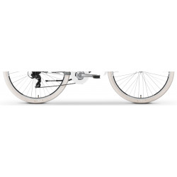 Rower miejski TABOU KAYLA szary / biały 2024