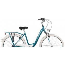 Rower miejski damski TABOU KAYLA niebieski / biały 2024