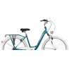 Rower miejski damski TABOU KAYLA niebieski / biały 2024