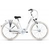 Rower miejski damski TABOU KAYLA NEXUS biały / czarny 2024