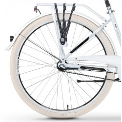 Rower miejski damski TABOU KAYLA NEXUS biały / czarny 2024