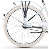 Rower miejski damski TABOU KAYLA NEXUS biały / czarny 2024