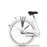 Rower miejski damski TABOU KAYLA NEXUS biały / czarny 2024
