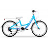 Rower młodzieżowy TABOU QUEEN 20" niebieski różowy 2024