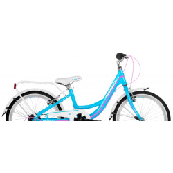Rower młodzieżowy TABOU QUEEN 20" niebieski różowy 2024