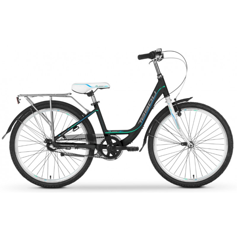 Rower młodzieżowy TABOU QUEEN 24 NEXUS czarny / miętowy 2024